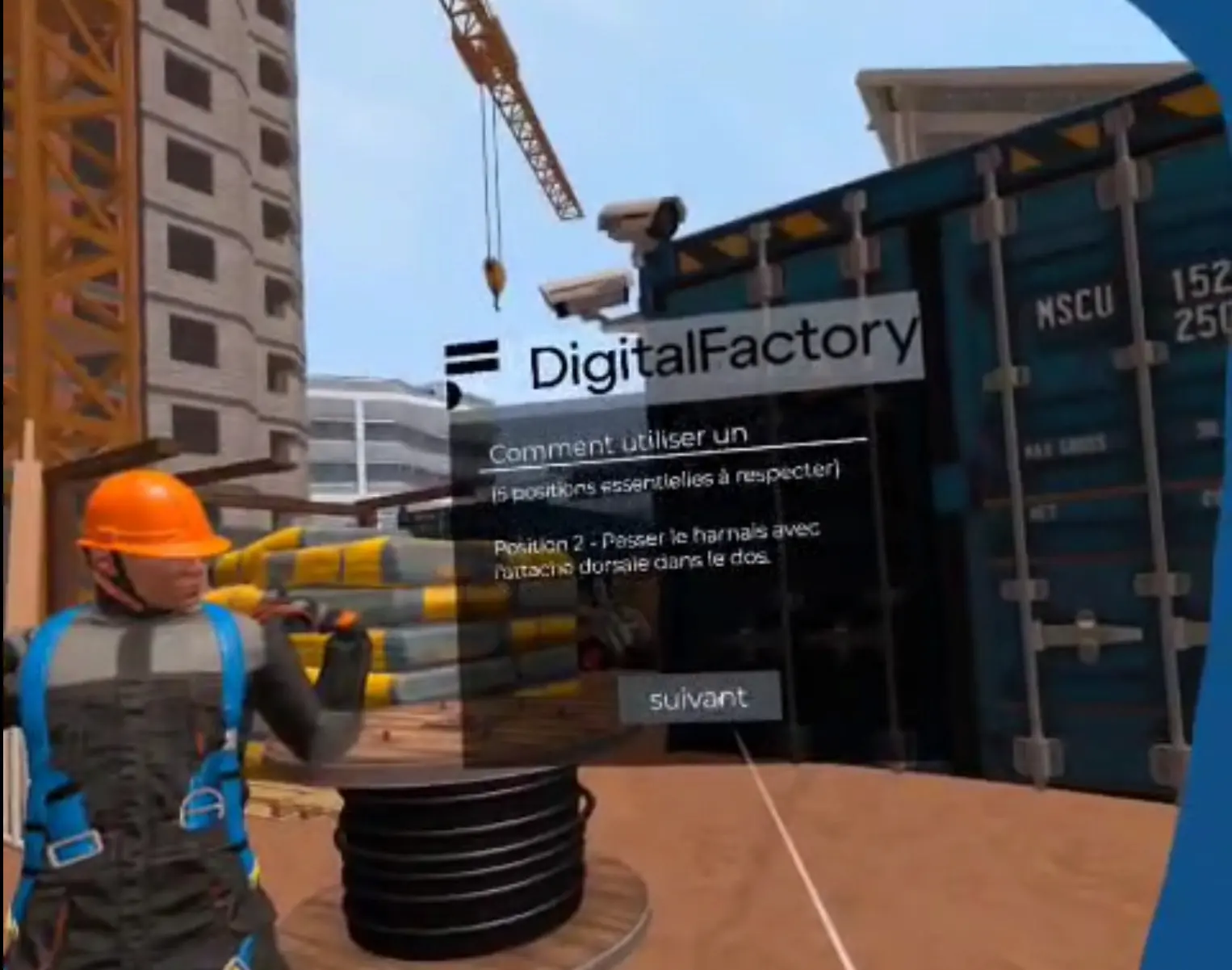 Formation réalité virtuelle Sécurité